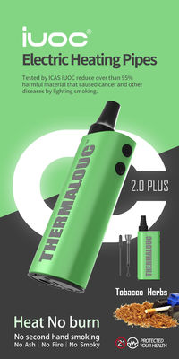 리튬 전자 3000mAh 열이 타지 않음 담배 제품 녹색